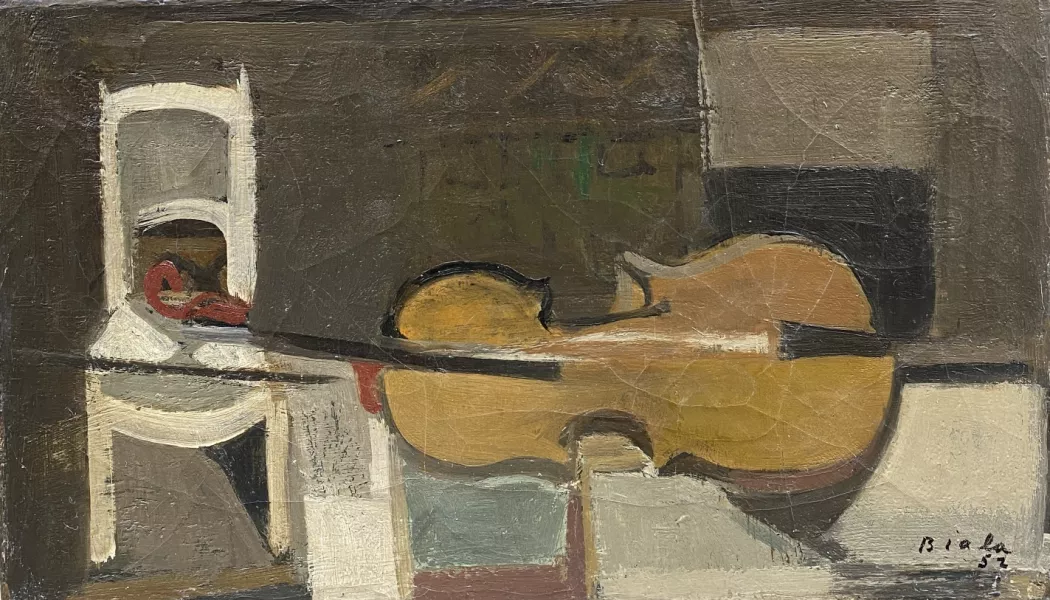 Nature morte au violon 